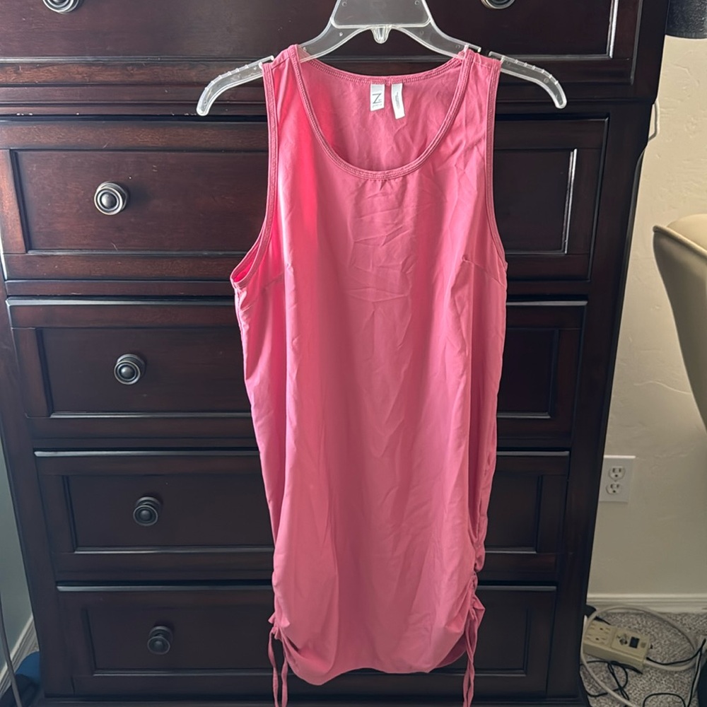 X by Zella active dress with adjustable ruching